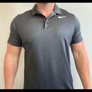 Nike DriFit Golf Shirt Slate Gray Large